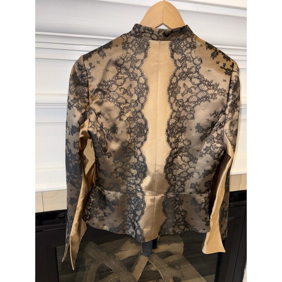 Stunning Gold And Black Kay Unger Suit Jacket - Picture 3 of 3